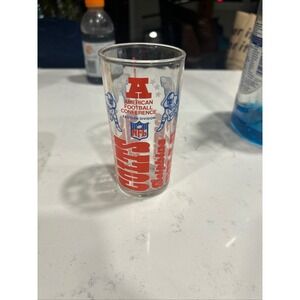 1976 Welch's Collector Series NFL American Football Conference Eastern Div Glass